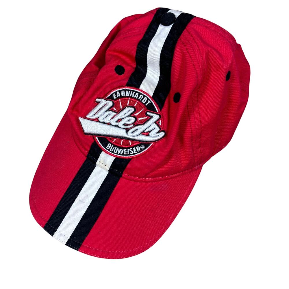 vintage y2k 2000s Dale Jr Chase Authentics nascar racing hat red retro sports